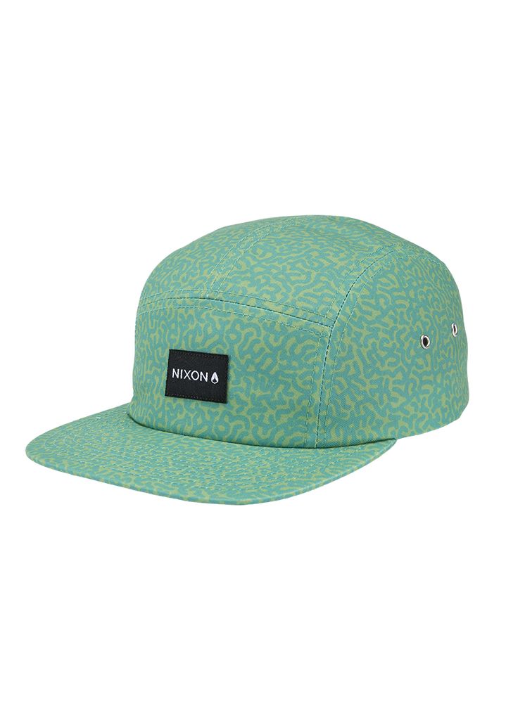 Green Accessories Nixon Mikey 5 Panel Hats | 056LSFXQG