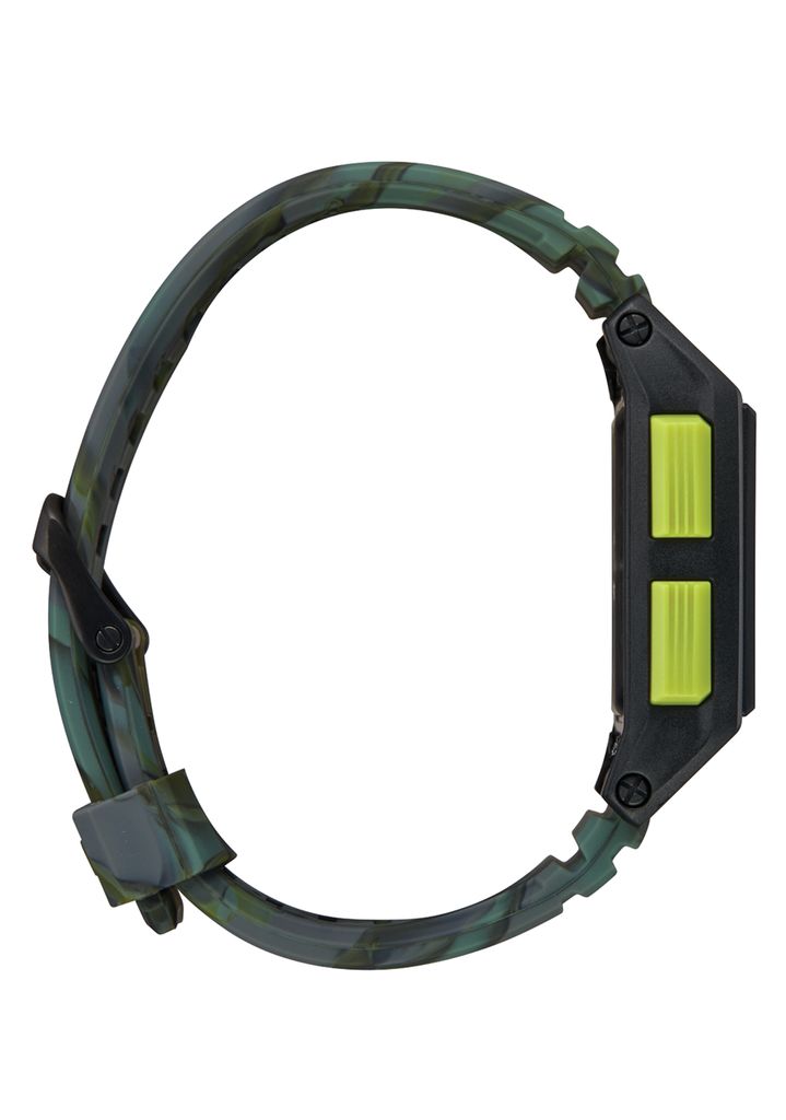 Green Camo Watches Nixon Base Tide Pro Digital Watches | 859KJSUGW