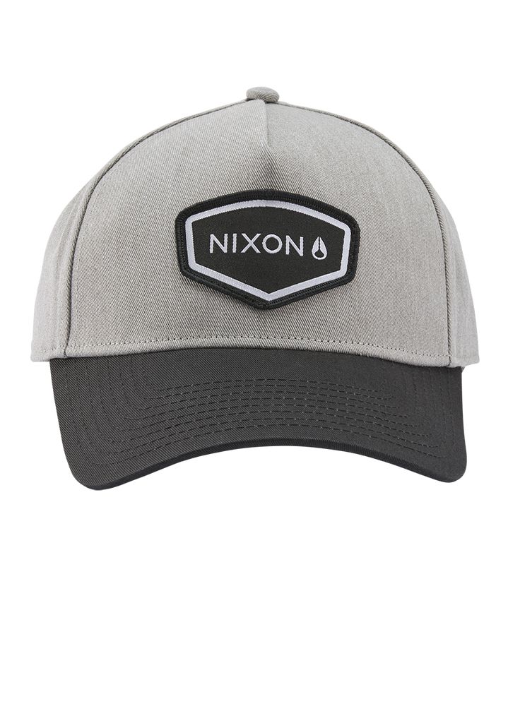 Grey / Black Accessories Nixon Watts Snapback Hats | 176HIUTRD