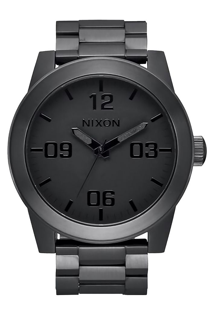 Grey / Black Watches Nixon Corporal Stainless Steel Watches | 816CXBGWD