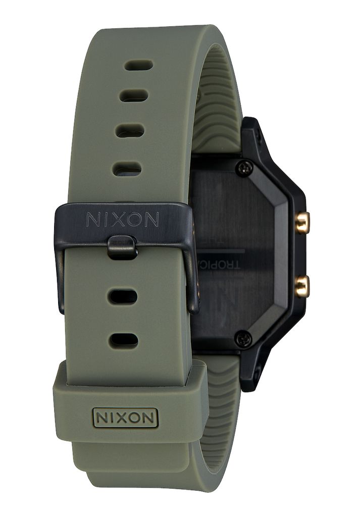 Grey / Black Watches Nixon Siren Stainless Steel Digital Watches | 781RVPGZS