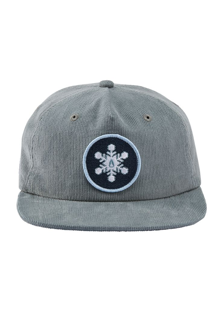 Grey / Blue Accessories Nixon Krakta Strapback Hats | 758WEYVLM