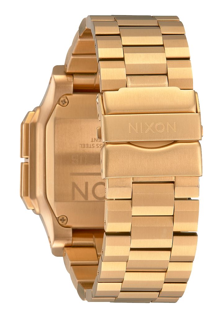 Grey / Gold Watches Nixon Regulus Stainless Steel Digital Watches | 875AKHPYV