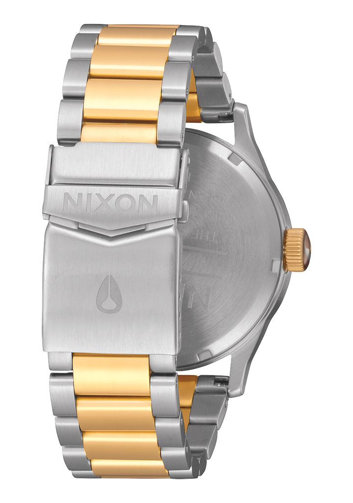 Grey / Silver / Gold Watches Nixon Sentry Stainless Steel Watches | 371QNXEDT