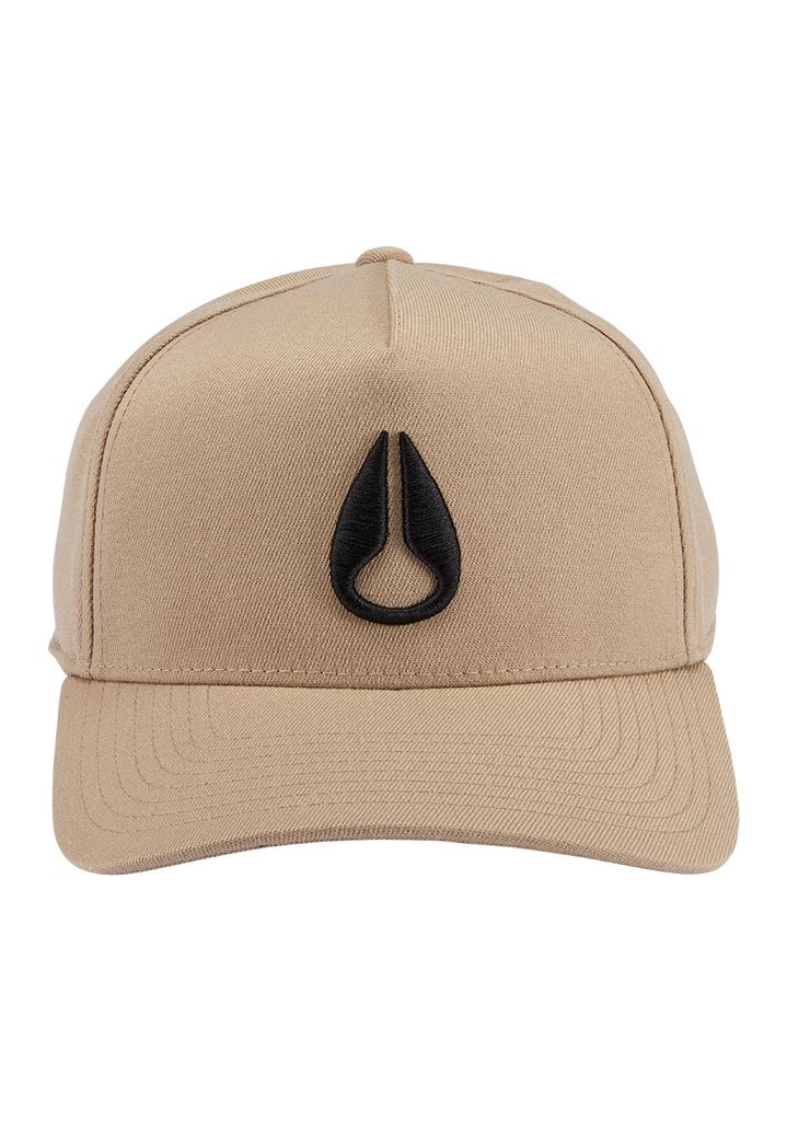 Khaki / Black Accessories Nixon Deep Down Athletic Snapback Hats | 873CUDATH