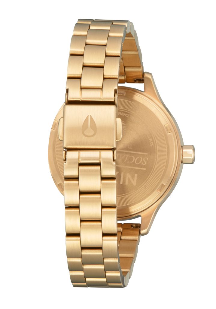 Light Gold Watches Nixon Optimist Watches | 051TVSZKQ