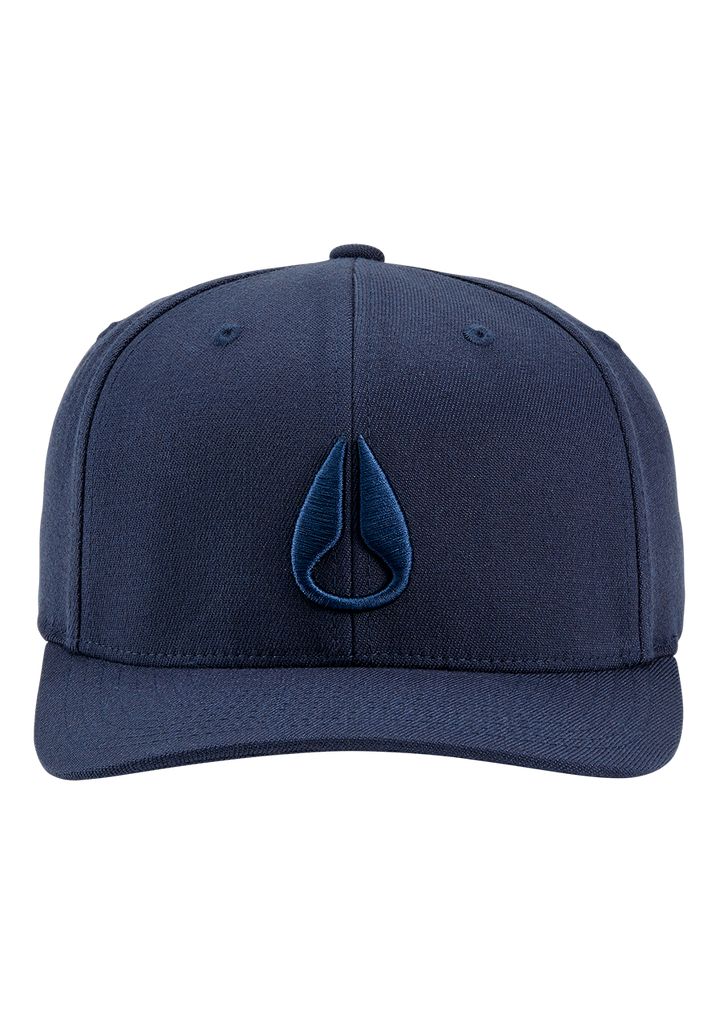 Navy Accessories Nixon Deep Down Flexfit Athletic Fit Hats | 198RAEDGY