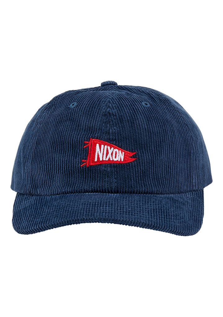 Navy Accessories Nixon Harvey Strapback Hats | 690UDOMEB