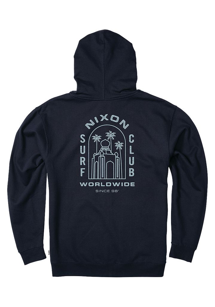 Navy Apparel Nixon Temple Zip Hoodie | 937DATNOR