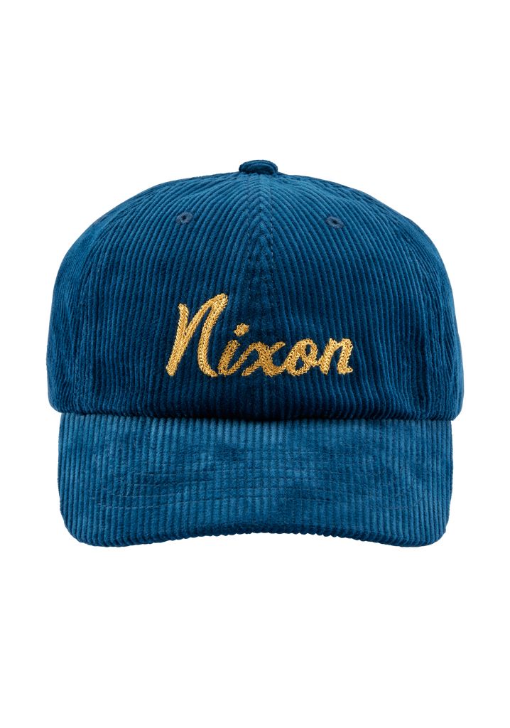 Navy / Gold Accessories Nixon Capitol Strapback Hats | 651CXMJZN