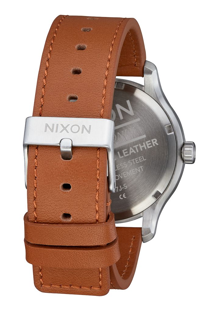 Navy Watches Nixon Patrol Leather Watches | 805NLIUCE