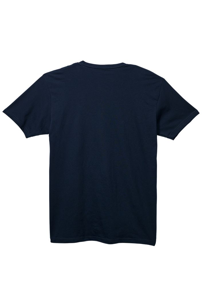 Navy / White Apparel Nixon OG Script Eco-Repreve® T Shirts | 016ESOFTR