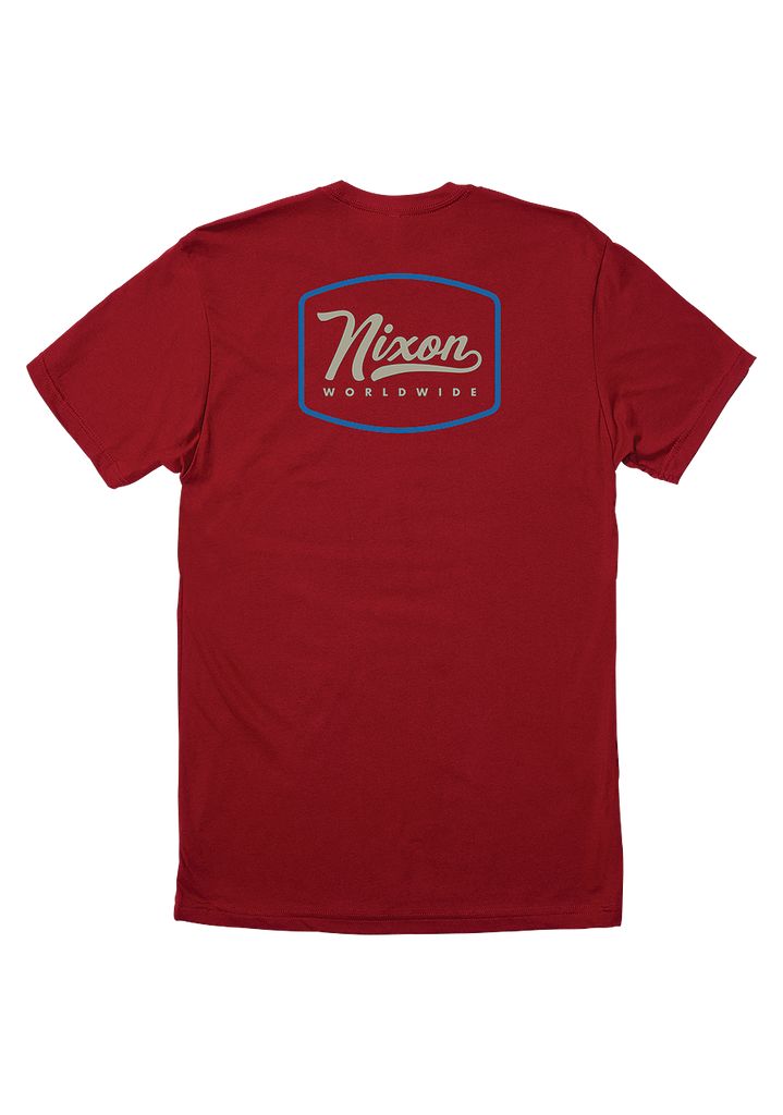 Red Apparel Nixon Looped Repreve® T Shirts | 425JAYNIS