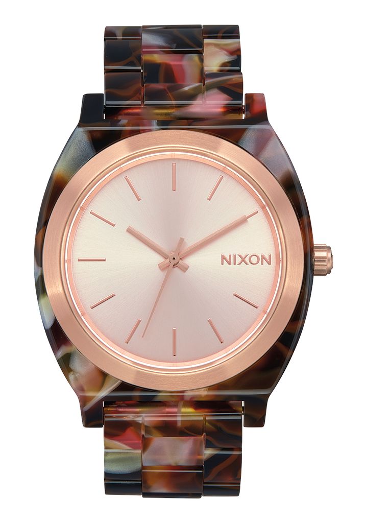 Rose Gold / Pink Watches Nixon Time Teller Acetate Watches | 213JXQDIE