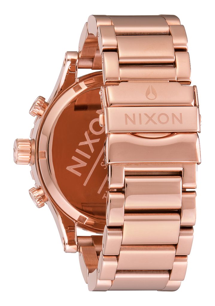 Rose Gold Watches Nixon 51-30 Chrono Watches | 018UCVWQH