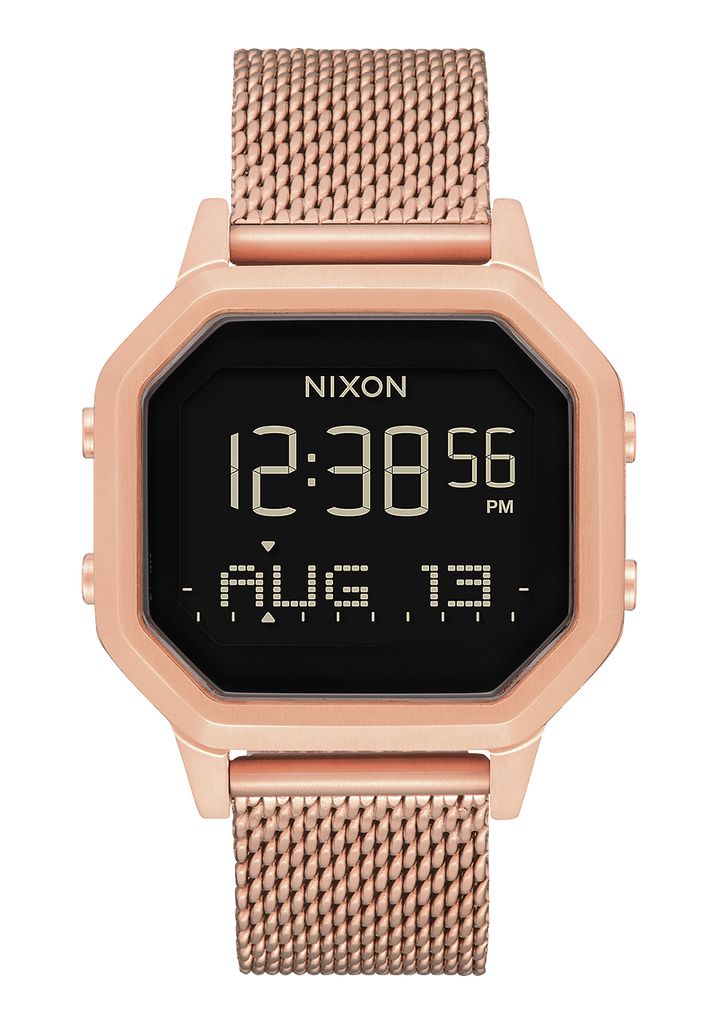 Rose Gold Watches Nixon Siren Milanese Digital Watches | 985EQWNTG