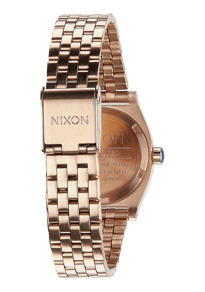 Rose Gold Watches Nixon Small Time Teller Watches | 612XOICRP