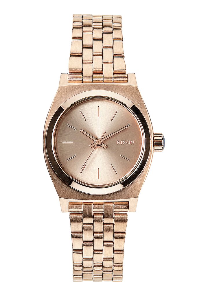 Rose Gold Watches Nixon Small Time Teller Watches | 612XOICRP