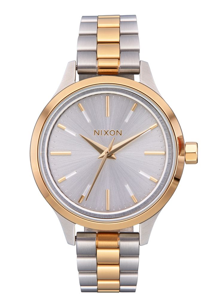 Silver / Gold Watches Nixon Optimist Watches | 578SQGFND