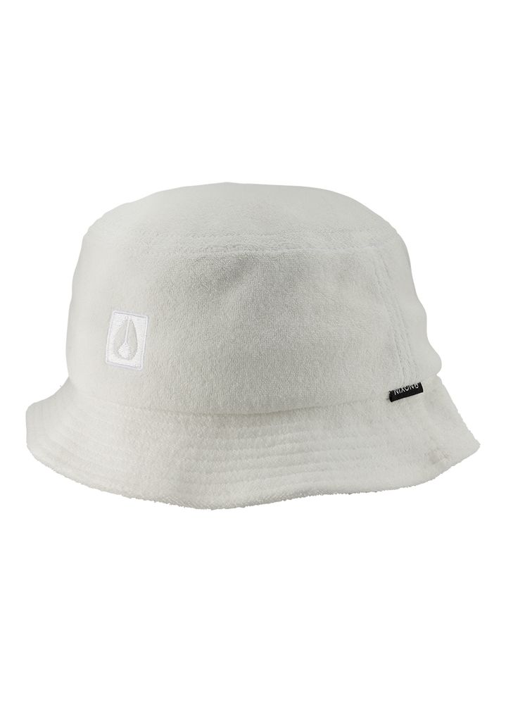 White Accessories Nixon Portofino Terry Bucket Hats | 256KECNMX