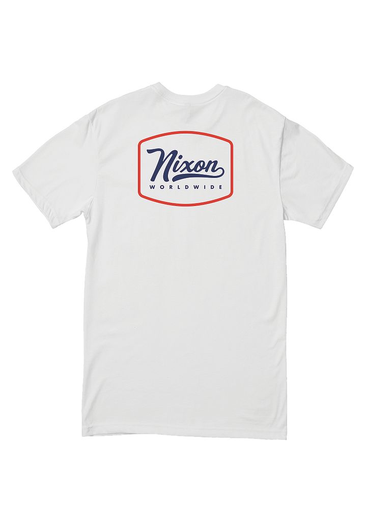 White Apparel Nixon Looped Repreve® T Shirts | 581AYTUGF