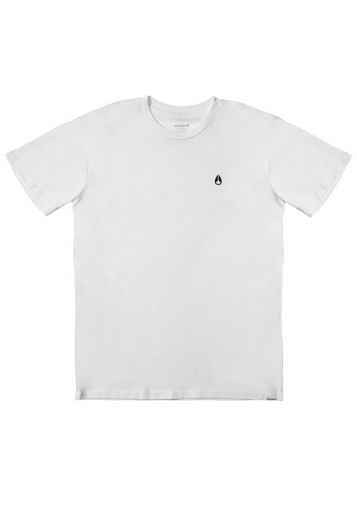 White Apparel Nixon Sparrow T Shirts | 469BTKDCH