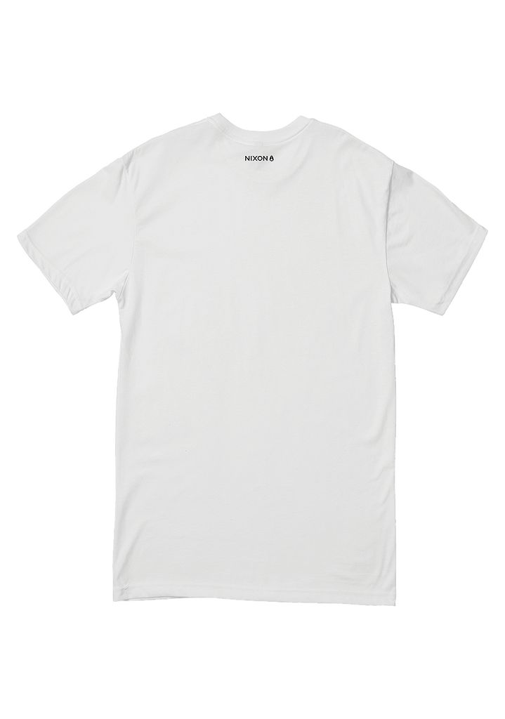 White Apparel Nixon Wings T Shirts | 602GOBRIV