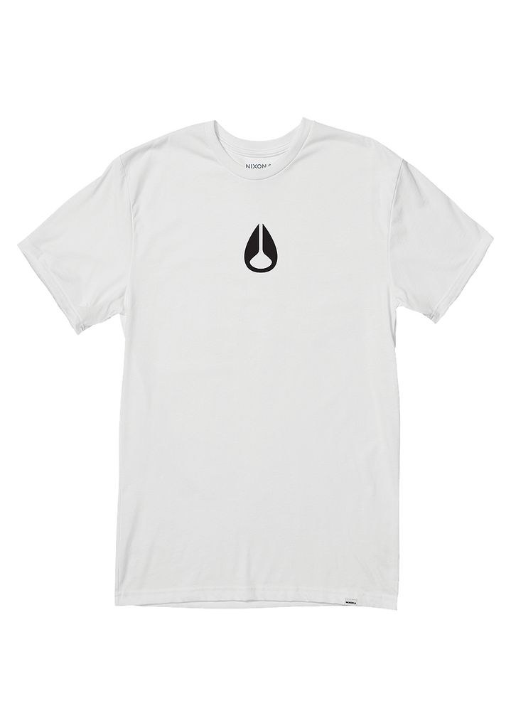 White Apparel Nixon Wings T Shirts | 602GOBRIV