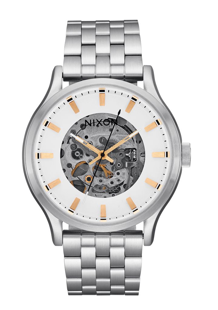 White / Silver Watches Nixon Spectra Watches | 419LUYVSC