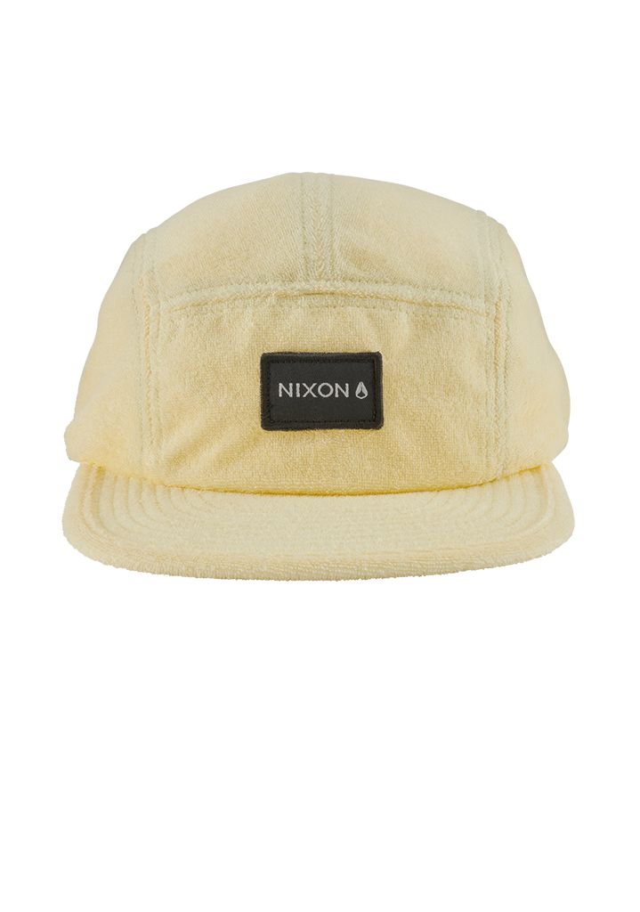 Yellow Accessories Nixon Mikey Terrycloth Strapback Hats | 928MUDKBF