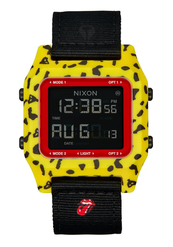 Yellow / Black Watches Nixon Rolling Stones Staple Digital Watches | 205ULTJXV