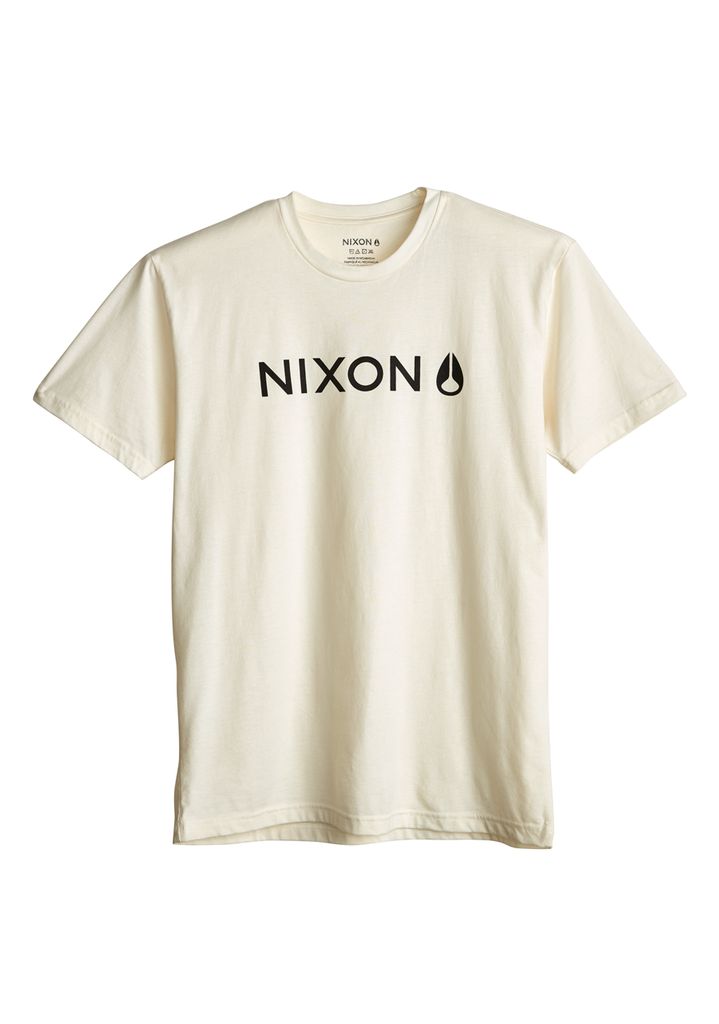 Beige / Black Apparel Nixon Basis Repreve® T Shirts | 045QKOPGC