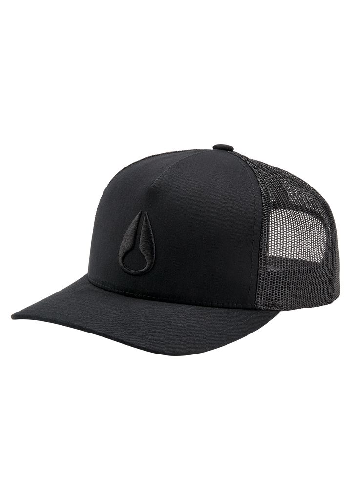 Black Accessories Nixon Iconed Trucker Hats | 951LEQRUY