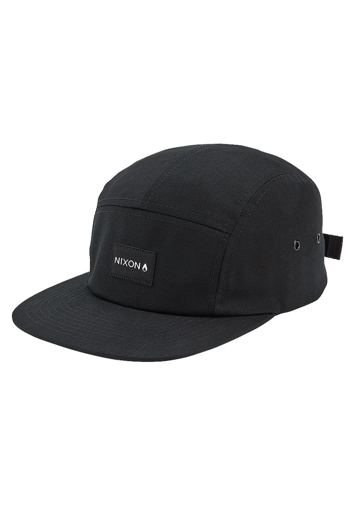 Black Accessories Nixon Mikey 5 Panel Hats | 126HDAPFN