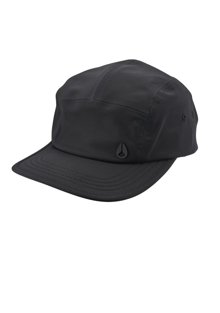 Black Accessories Nixon Mikey Tech Strapback Hats | 891YQCEOA