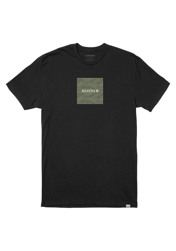 Black Apparel Nixon Dotted T Shirts | 587YOTLDM