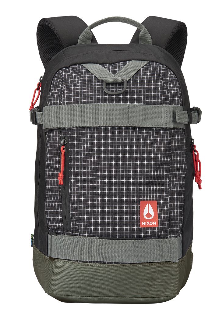 Black / Grey Accessories Nixon Gamma Backpacks | 821YWEQDJ