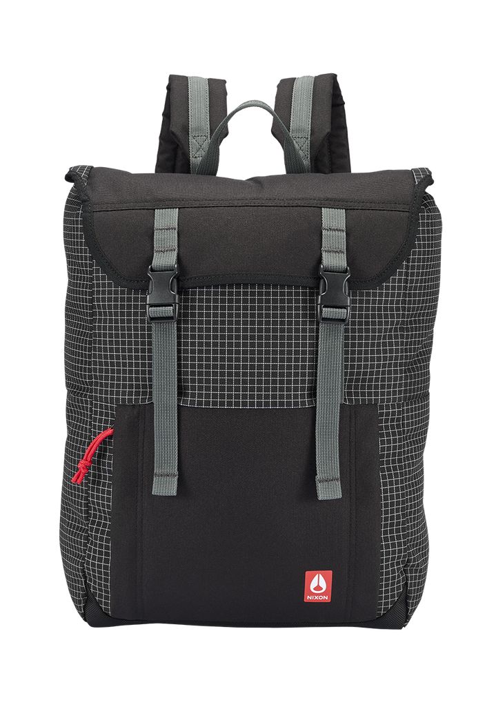 Black / Grey Accessories Nixon Mode Backpacks | 940DQOVGE