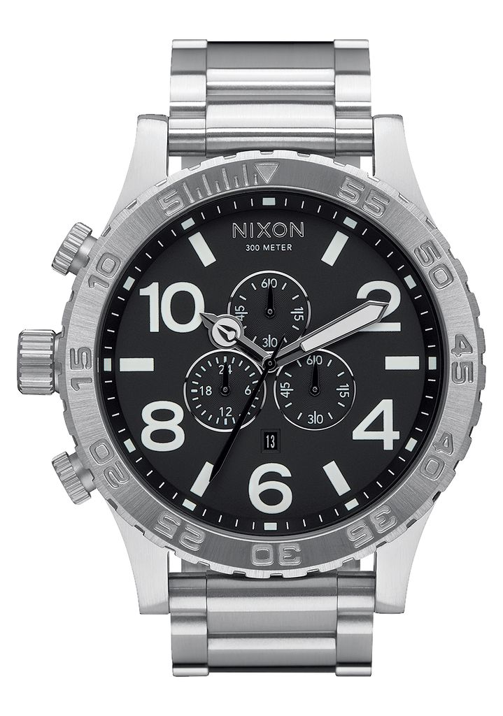 Black Watches Nixon 51-30 Chrono Watches | 264NYQEKO