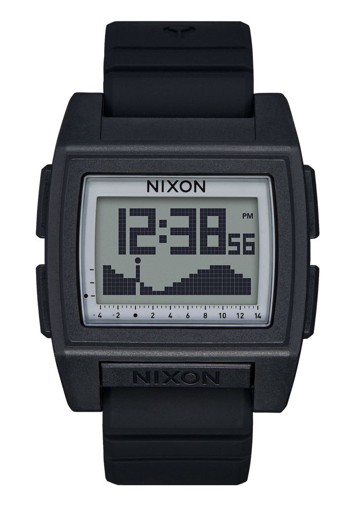 Black Watches Nixon Base Tide Pro Digital Watches | 623QYAISG