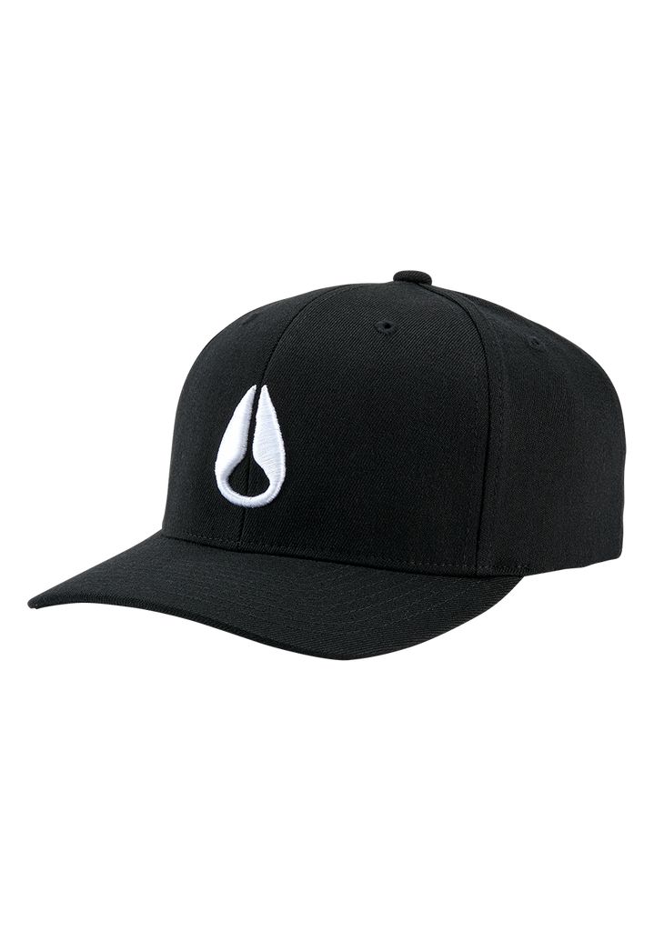 Black / White Accessories Nixon Deep Down Snapback Hats | 360GLHFYB