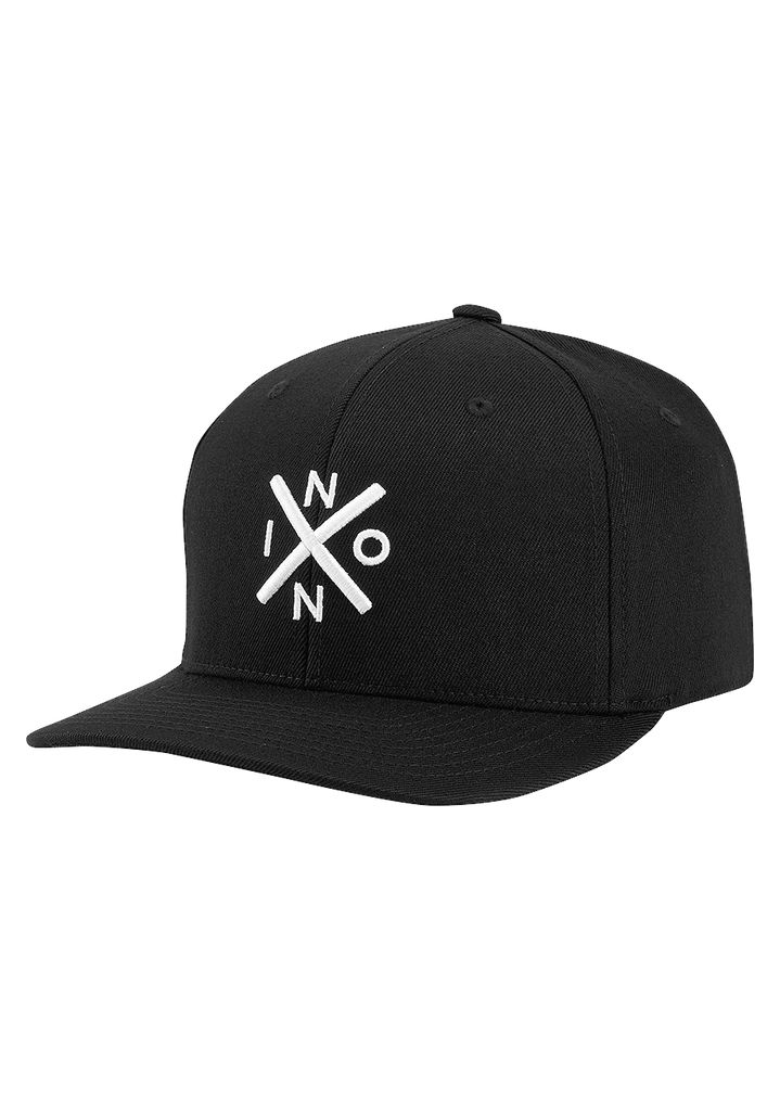 Black / White Accessories Nixon Exchange Flexfit Hats | 790VFALPD