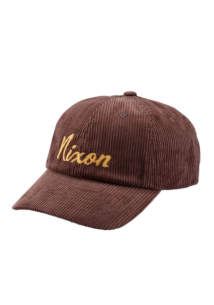 Brown / Gold Accessories Nixon Capitol Strapback Hats | 178MCXAIZ