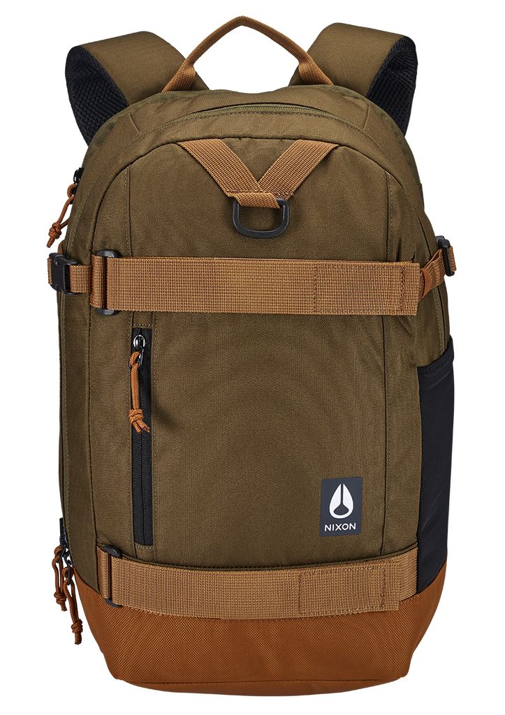 Dark Olive Accessories Nixon Gamma Backpacks | 684YDBION