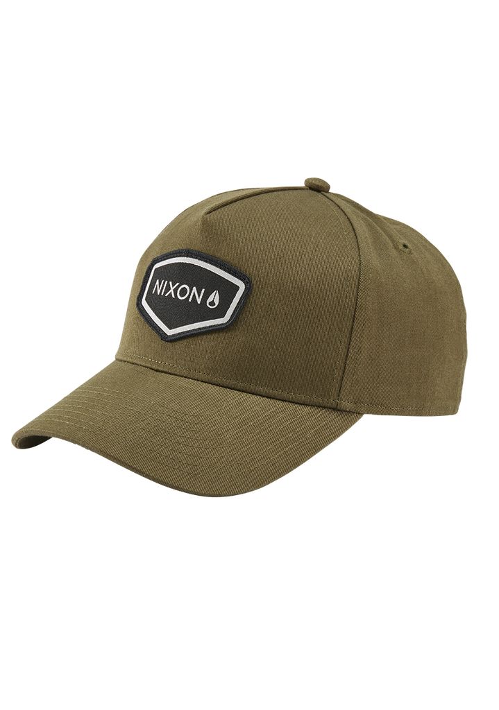 Dark Olive Accessories Nixon Watts Snapback Hats | 701BJZQOD