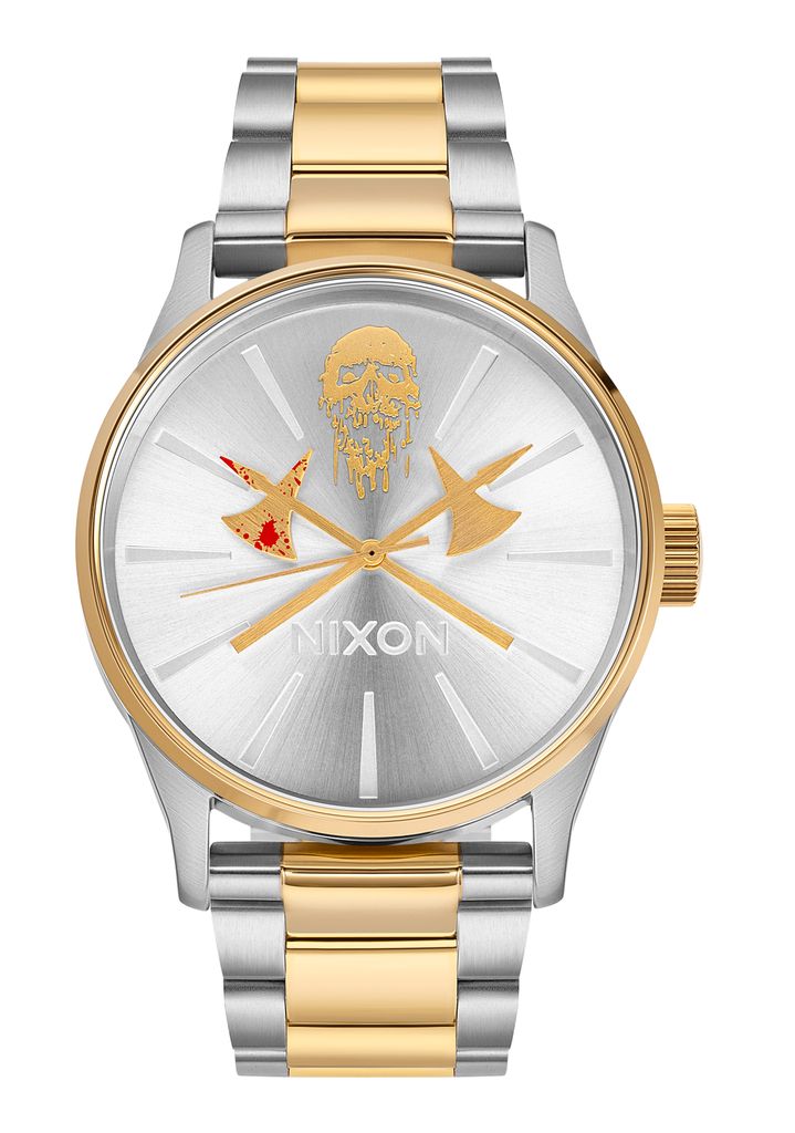 Gold / Silver Watches Nixon Liquid Death Sentry Watches | 519RYODGS