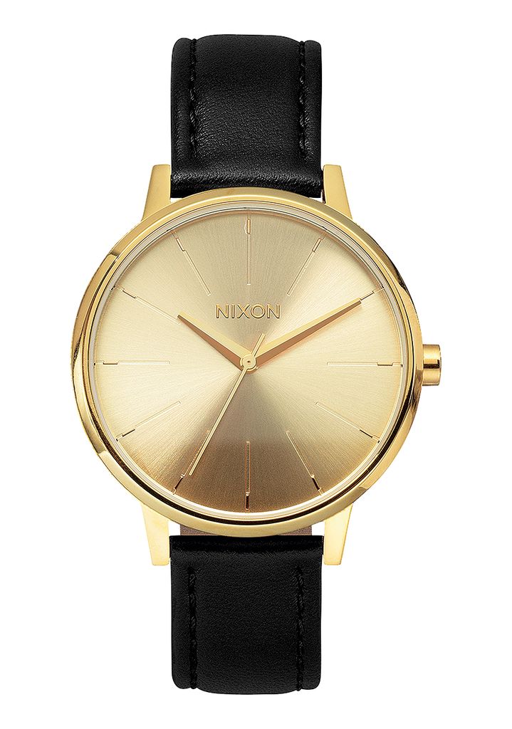 Gold Watches Nixon Kensington Leather Watches | 532FVIOPU