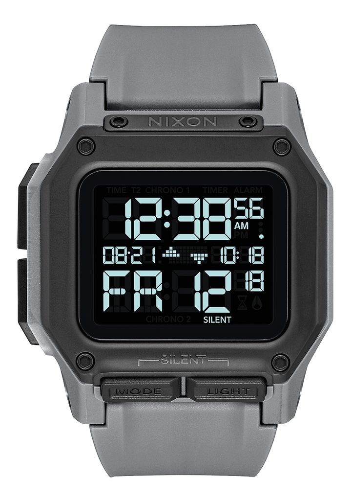 Grey Watches Nixon Regulus Digital Watches | 349GZDTOW