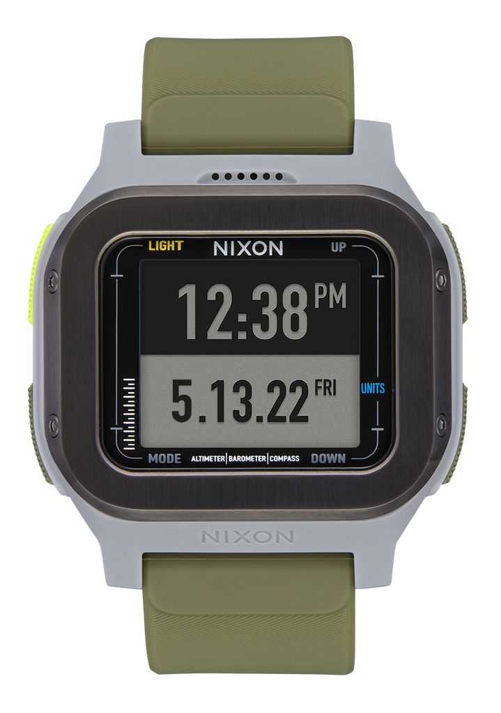 Grey Watches Nixon Regulus Expedition Digital Watches | 487SXCGAZ