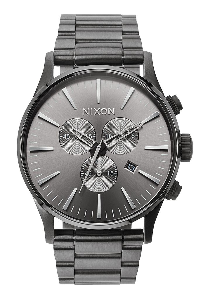 Grey Watches Nixon Sentry Chrono Watches | 210MUKWJL